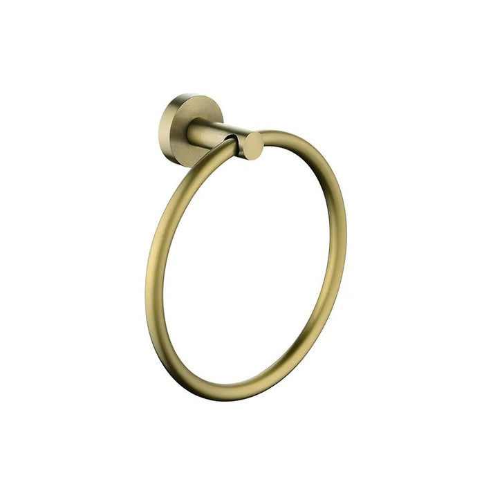 195mm Aquaperla Norico Pentro Stainless Steel Round Hand Towel Ring