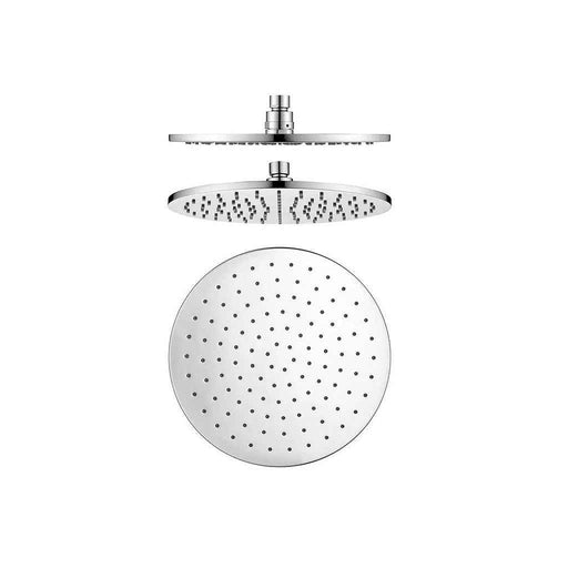 250mm Aquaperla Norico Pentro Brass Round Rainfall Shower Head