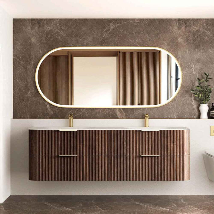 1800mm Otti Havana Vanity in a luxury coastal master bathroom