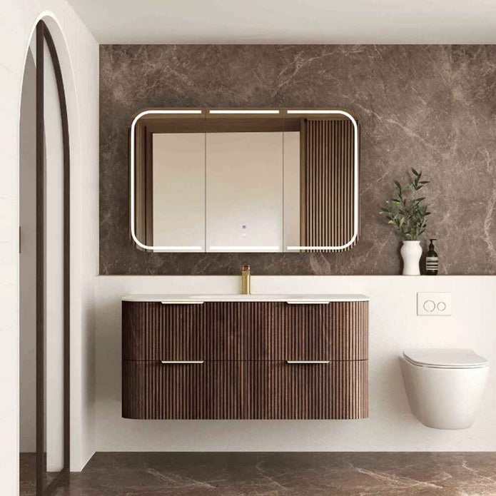 1200mm Otti Havana Vanity in a busy family bathroom