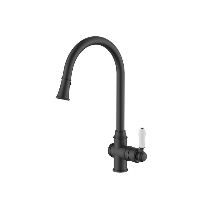 Modernnational Bordeaux Solid Brass Pull-Out Kitchen Mixer