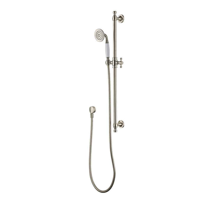 Modernnational Bordeaux Solid Brass Shower On Rail