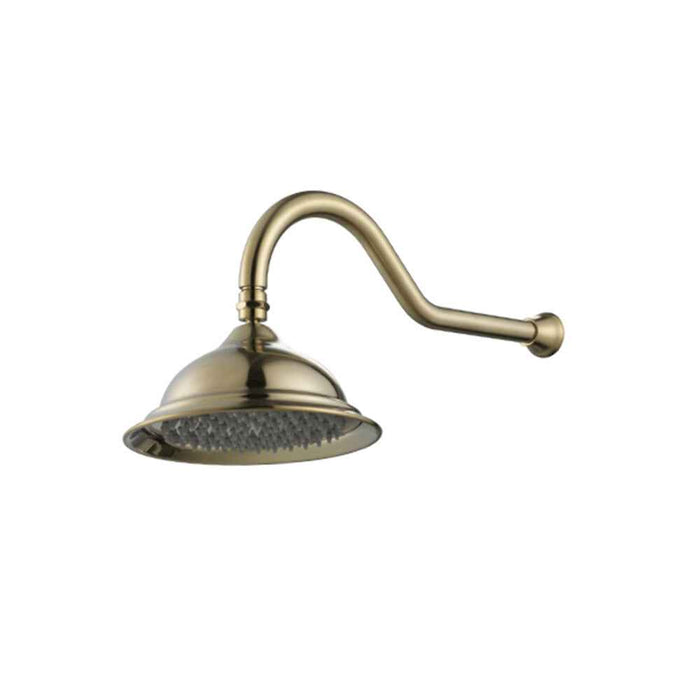 Modernnational Bordeaux Solid Brass Shower Arm With Shower Head