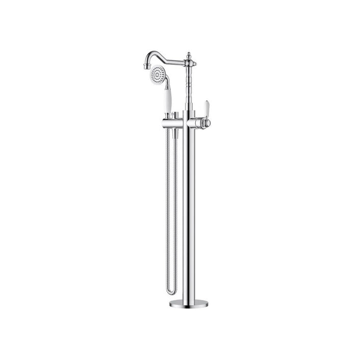 Modernnational Bordeaux Solid Brass Freestanding Bath Mixer With Hand Shower