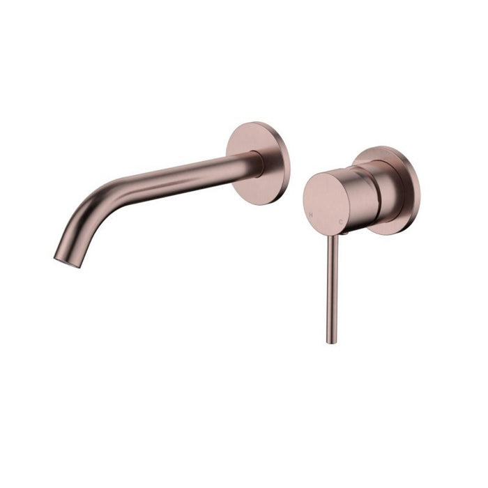 60mm Modernnational Star Mini Brass Small Backplate Wall Mixer With Spout