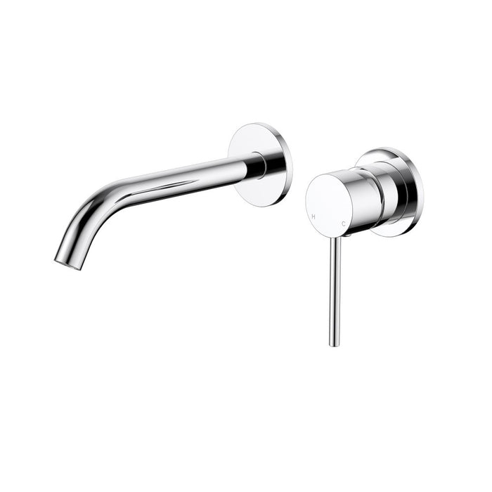 60mm Modernnational Star Mini Brass Small Backplate Wall Mixer With Spout