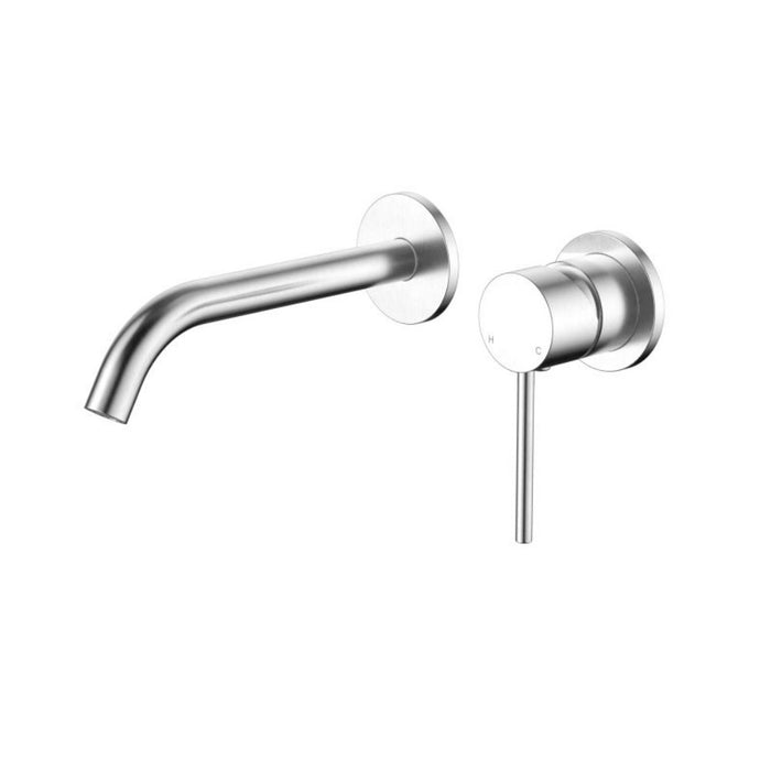 60mm Modernnational Star Mini Brass Small Backplate Wall Mixer With Spout