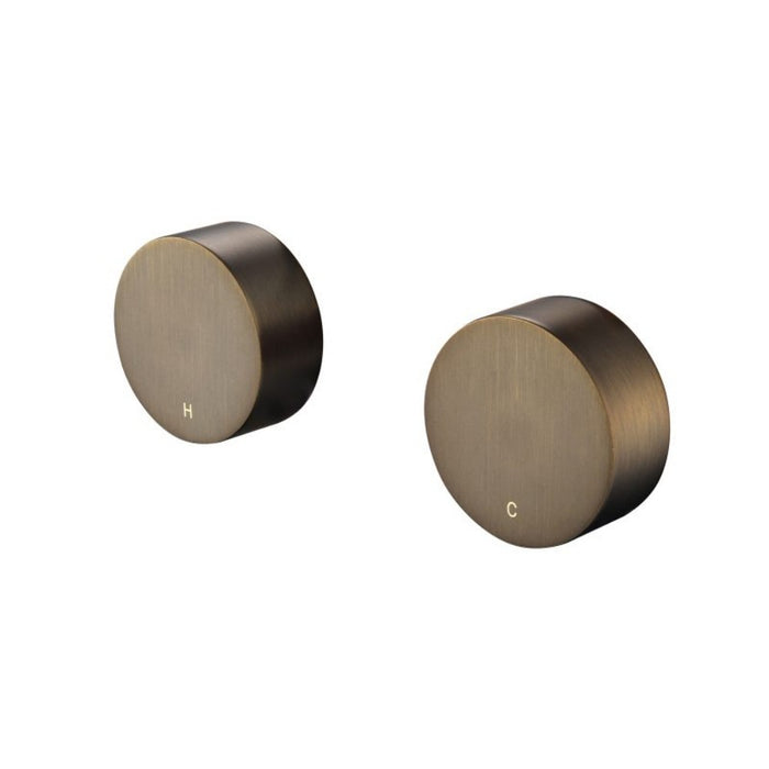 Modernnational Star Mini Brass Round Wall Top Assemblies