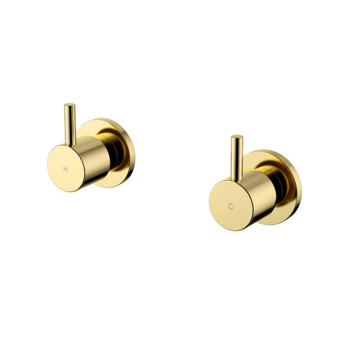 Modernnational Star Mini Brass Lever Wall Top Assemblies