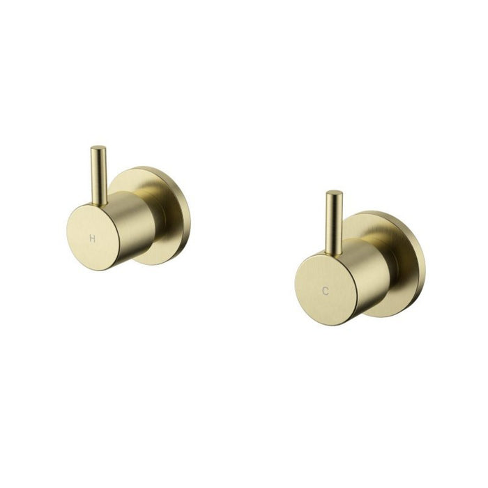 Modernnational Star Mini Brass Lever Wall Top Assemblies