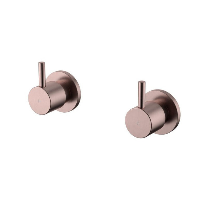 Modernnational Star Mini Brass Lever Wall Top Assemblies