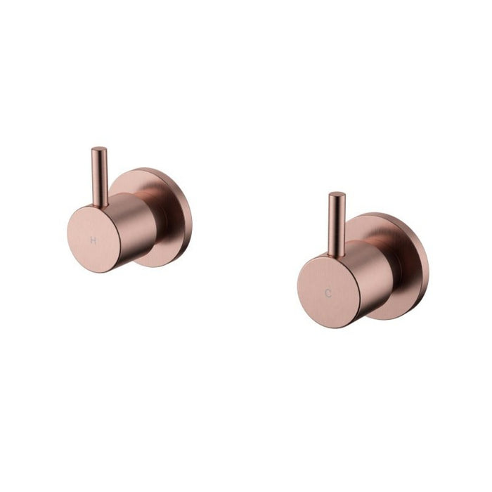 Modernnational Star Mini Brass Lever Wall Top Assemblies