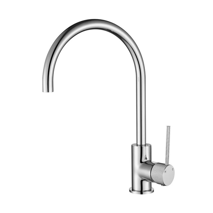 340mm Modernnational Star Mini Round Brass With Knurled Handle Kitchen Mixer