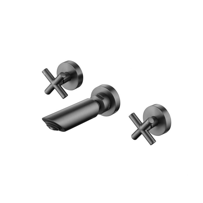 Modernnational Ryker Solid Brass 1/4 Turn Shower Set