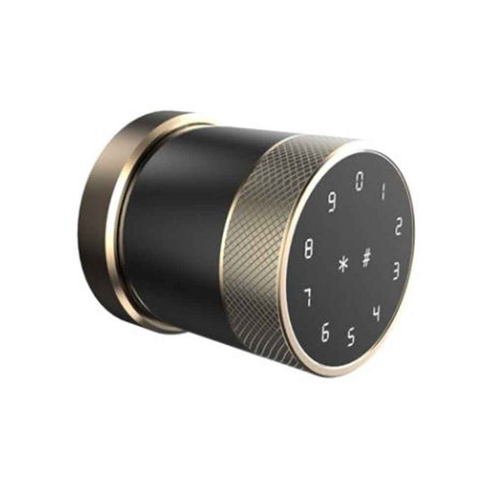 IntelliLock Round IL-R1 5-in-1 Digital Pad Smart Door Lock With Fingerprint (0.5s), PIN, Card, Key & Tuya App & Bluetooth