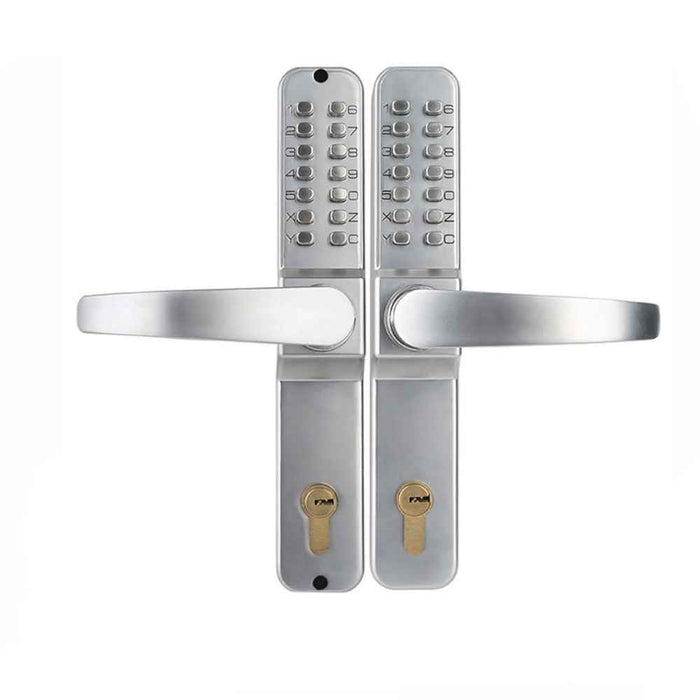 IntelliLock IL-4051 Reverse-Lift Digital Door Lock With Easiest Operation On-Door No Key Code Change & Battery-Free Operation
