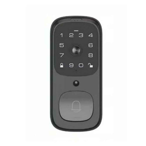 IntelliLock IL-VD1 4-in-1 Smart Video Door Lock With Built-in Doorbell And 2-Way Audio & Self-Learning Fingerprint & 128 GB Local Storage
