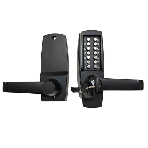 IntelliLock IL-700 Digital Door Lock With Handle & On-Door No Key Code Change & Battery-Free Operation