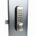 IntelliLock IL-601 Digital Door Lock Mini With Single Latch & On-Door No Key Code Change & Battery-Free Operation