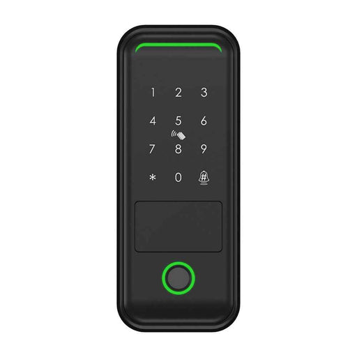 IntelliLock IL-RIM1 Rim 5-in-1 Smart Door Lock With Built-in Doorbell and Easy No-Drill Installation With WiFi