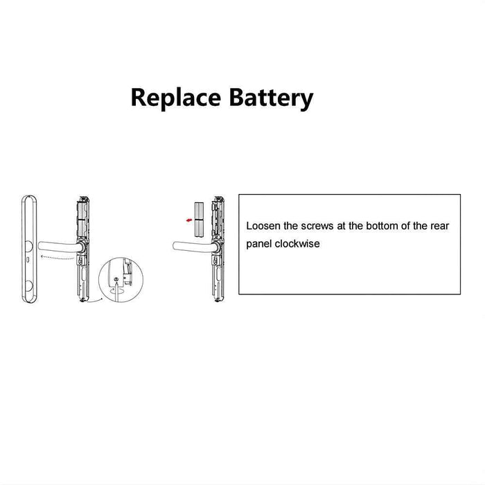 IntelliLock IL-S1 Slim Smart Door Lock 6-in-1 With WiFi & Voice Control