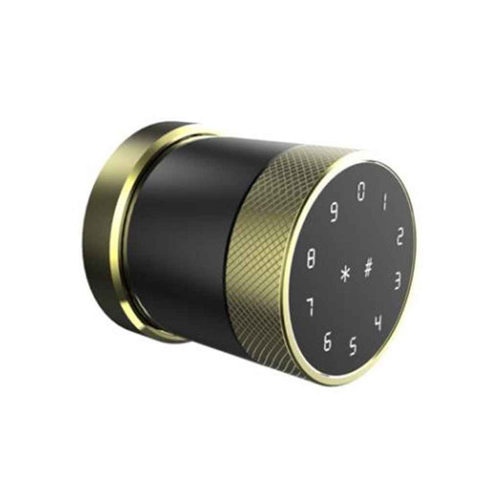 IntelliLock Round IL-R1 5-in-1 Digital Pad Smart Door Lock With Fingerprint (0.5s), PIN, Card, Key & Tuya App & Bluetooth