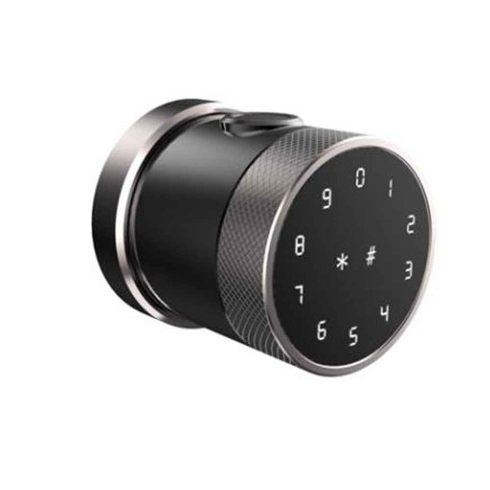 IntelliLock Round IL-R1 5-in-1 Digital Pad Smart Door Lock With Fingerprint (0.5s), PIN, Card, Key & Tuya App & Bluetooth