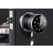 IntelliLock Round IL-R1 5-in-1 Digital Pad Smart Door Lock With Fingerprint (0.5s), PIN, Card, Key & Tuya App & Bluetooth