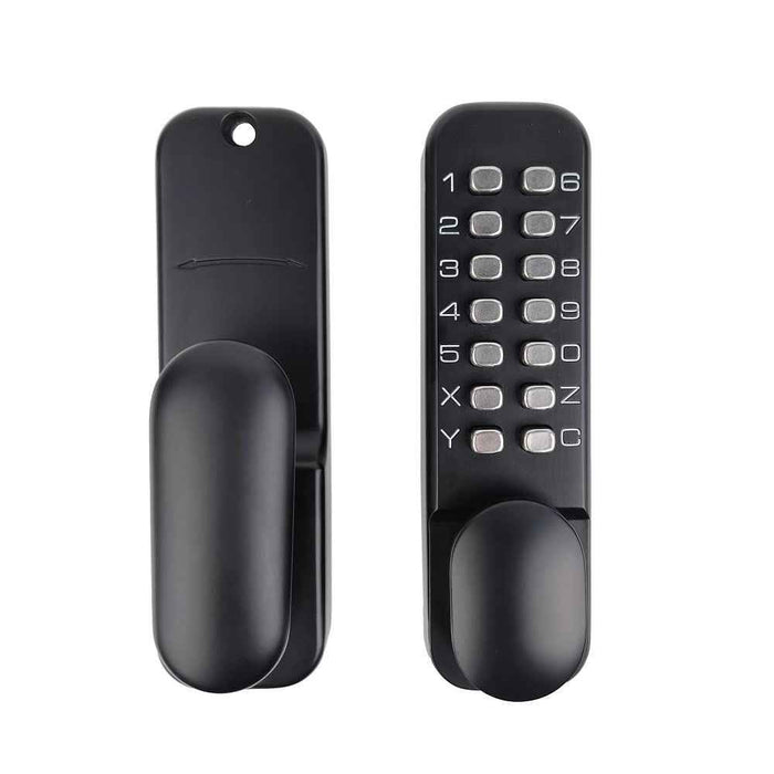 IntelliLock IL-601 Digital Door Lock Mini With Single Latch & On-Door No Key Code Change & Battery-Free Operation