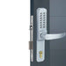 IntelliLock IL-4051 Reverse-Lift Digital Door Lock With Easiest Operation On-Door No Key Code Change & Battery-Free Operation