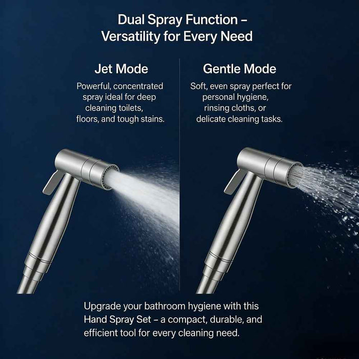 Amoza 304 Stainless Steel Dual Spray Function Hand Spray Set