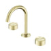Nero Serenity Lead Free DZR Brass Basin Set Arc Spout With Metal Handle