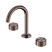 Nero Serenity Lead Free DZR Brass Basin Set Arc Spout With Metal Handle