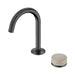 Nero Serenity Progressive Lead-Free DZR Brass Basin Mixer With Rome Travertine Handle