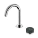 Nero Serenity Progressive Lead-Free DZR Brass Basin Mixer With Verde Alpi Handle