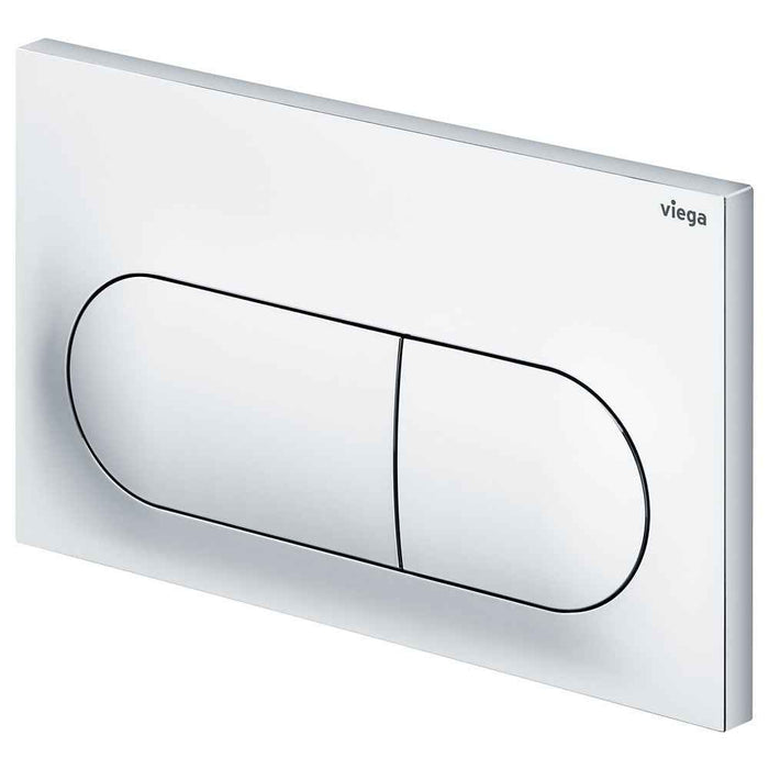 Viega Visign Life6 Pill Button Flush Plate For Viega Prevista Concealed Cisterns