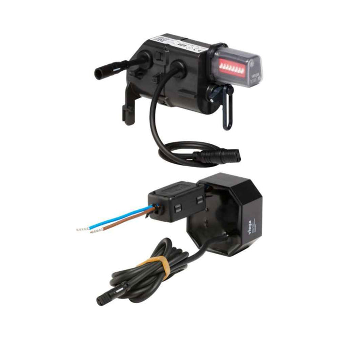 Viega Visign More 202 Electronic Flush Plate With LED Lamps For Viega Prevista Concealed Cisterns