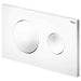 Viega Visign Style20 Round Button Flush Plate For Viega Prevista Concealed Cisterns