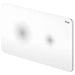 Viega Visign Style25 Gloss White Touchless Electronic Flush Plate For Viega Prevista Concealed Cisterns