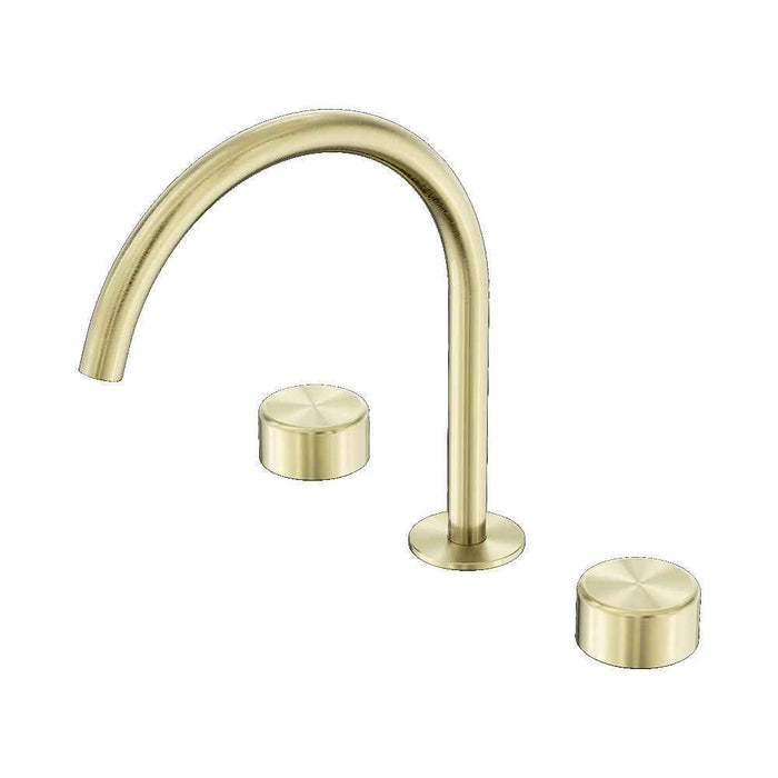 Nero Serenity Lead-Free DZR Brass Bath/Kitchen Set Arc With Metal Handle
