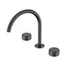 Nero Serenity Lead-Free DZR Brass Bath/Kitchen Set Arc With Metal Handle