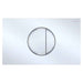 Halo Round Button Flush Plate For Viega Prevista Cisterns
