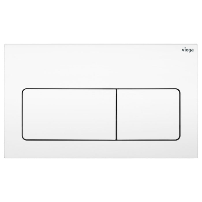 Viega Visign Life5 Soft Rectangular Button Flush Plate For Viega Prevista Concealed Cisterns