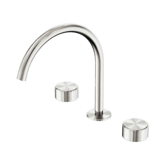 Nero Serenity Lead-Free DZR Brass Bath/Kitchen Set Arc With Metal Handle