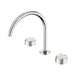 Nero Serenity Lead-Free DZR Brass Bath/Kitchen Set Arc With Metal Handle