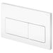 Viega Visign Life5 Soft Rectangular Button Flush Plate For Viega Prevista Concealed Cisterns