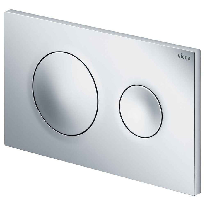 Viega Visign Style20 Round Button Flush Plate For Viega Prevista Concealed Cisterns