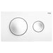 Viega Visign Style20 Round Button Flush Plate For Viega Prevista Concealed Cisterns