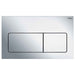 Viega Visign Life5 Soft Rectangular Button Flush Plate For Viega Prevista Concealed Cisterns