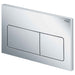 Viega Visign Life5 Soft Rectangular Button Flush Plate For Viega Prevista Concealed Cisterns